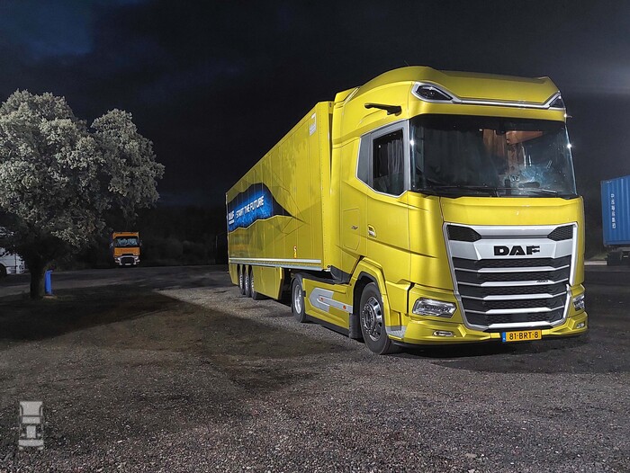 DAF at night DAF at night